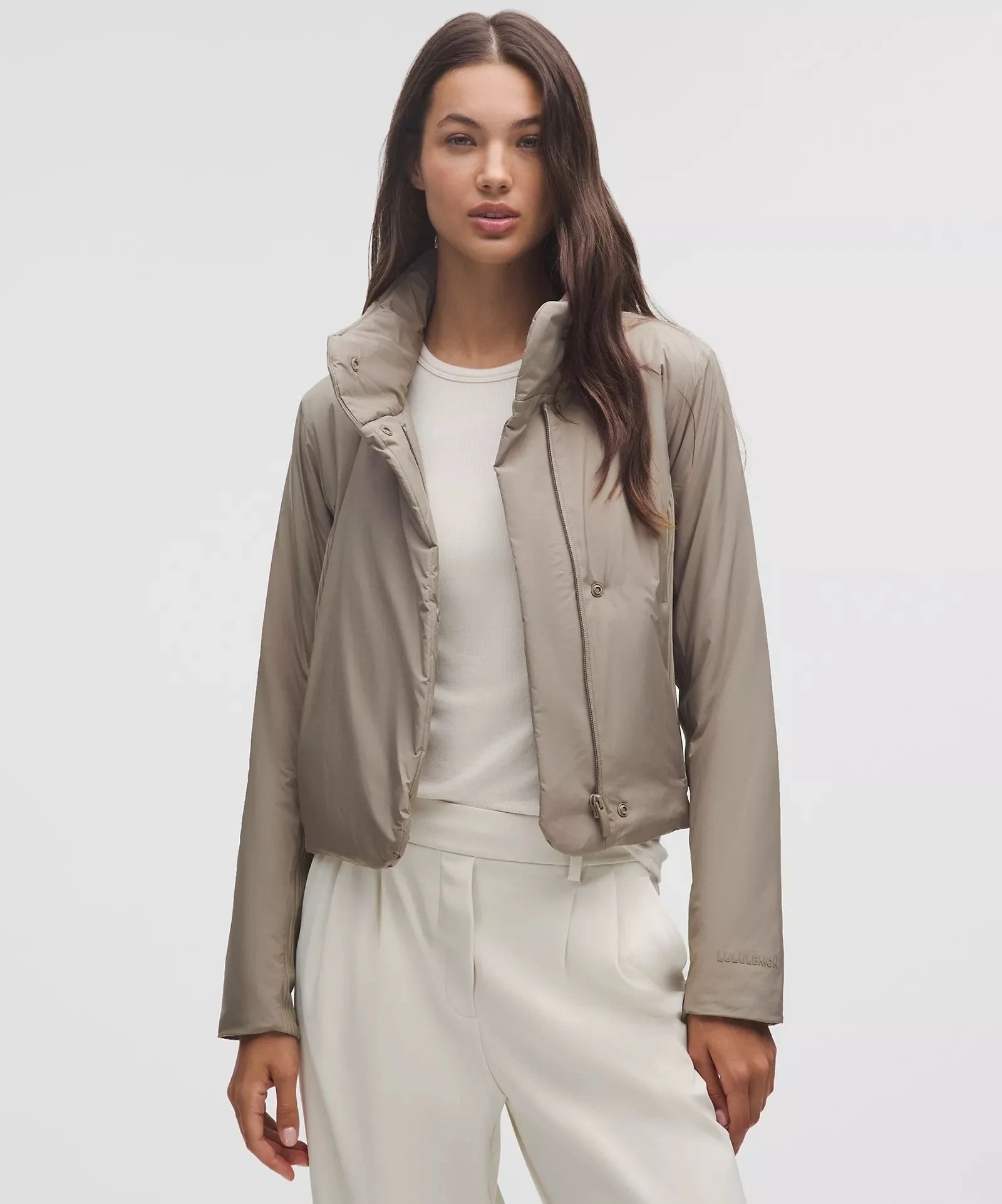 新品lululemonナイロンバケットハット Warm Ash Grey S/M Wunder Train Warm Ash Grey Set – Peloton Apparel US